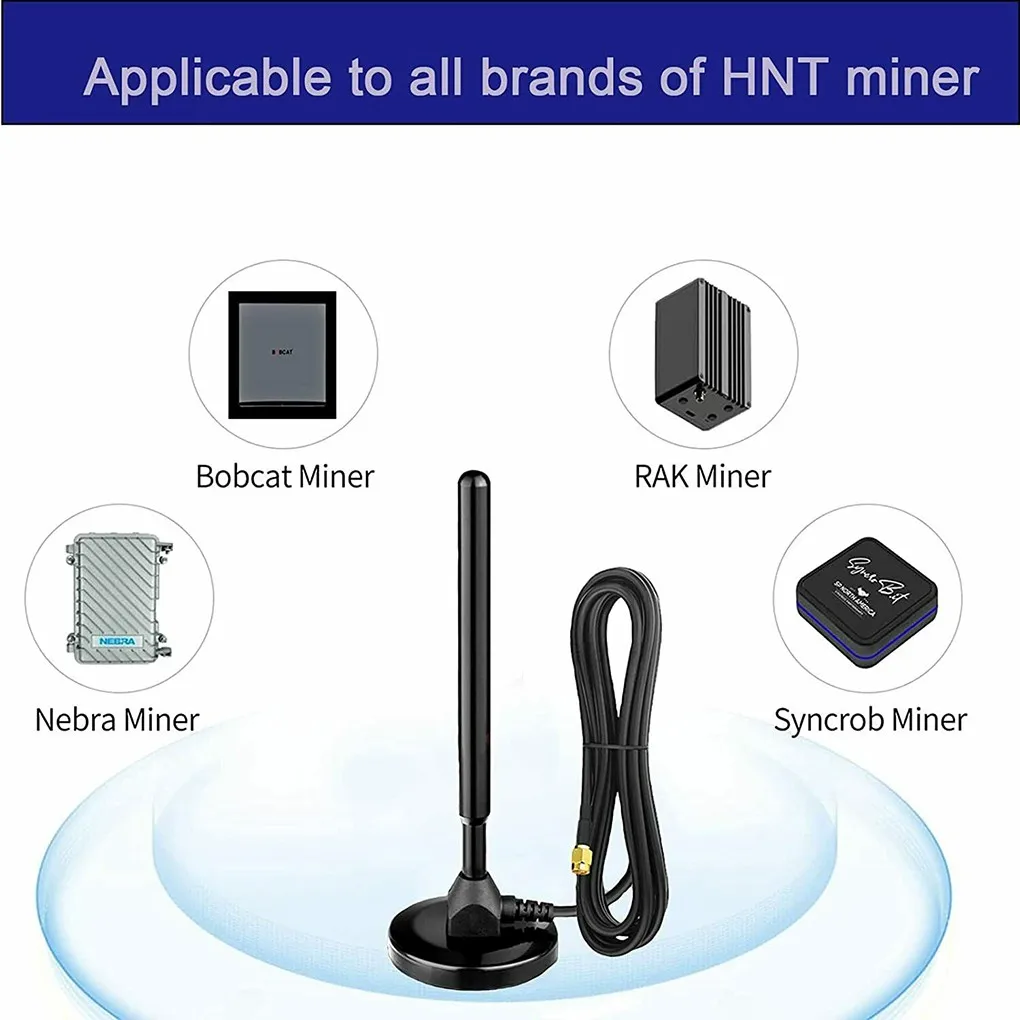 5.8dBi 868MHZ Antenna For Helium Hotspot Nebra Bobcat 300 Miner Replacement Antenna With RP-SMA Male Connector