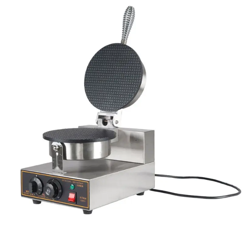 Ice Cream Crispy Machine Commercial Single-Head Cone Electromechanical Hot Egg Roll 220V/110V