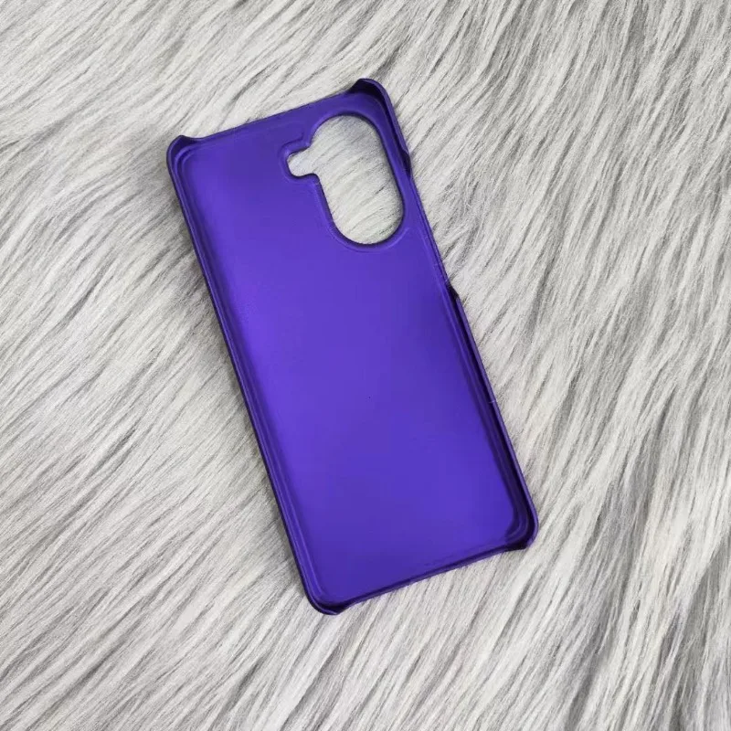 Sleek Shockproof Matte Back Cover - Solid Color Hard PC Slim Phone Case