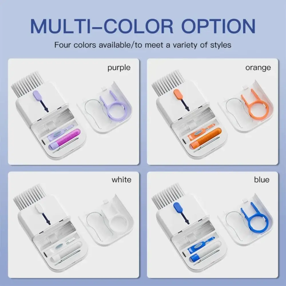 New 11 in 1 Keyboard Cleaning Kit Cleaner Multifunction Earphone Cleaning Pen Tools Dust Brush Digital Product Brush