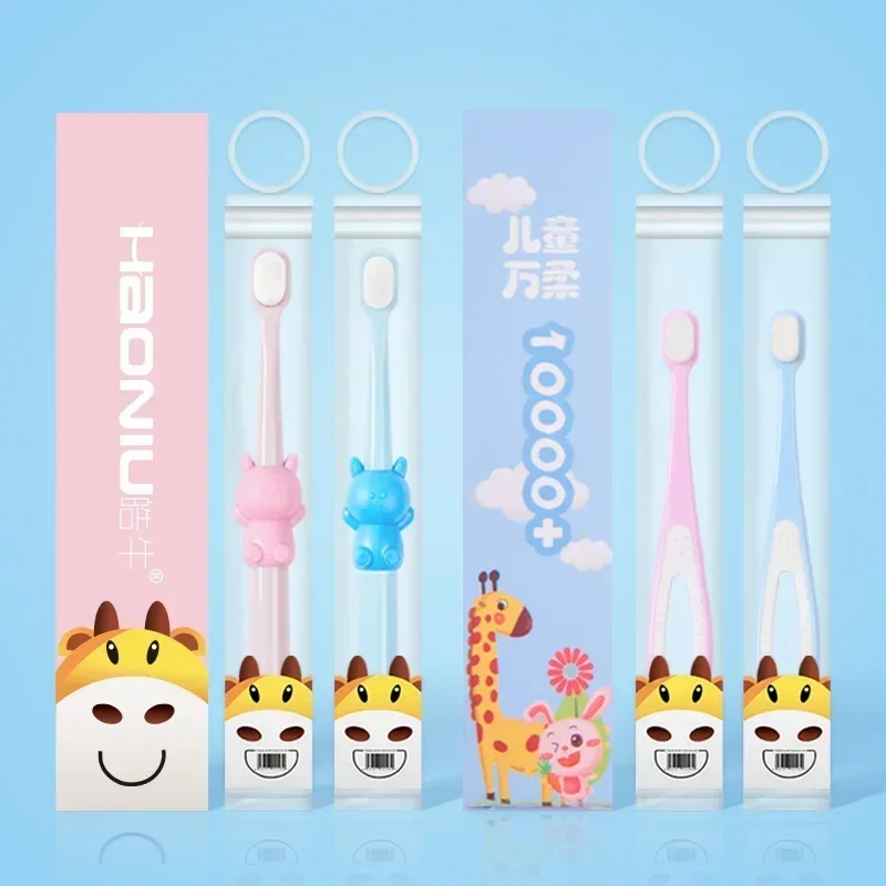 Cartoon Children Toothbrush Manual Toothbrushes Extra Soft Bristles Deep Cleaning Oral Care Home Kids baby toothbrush