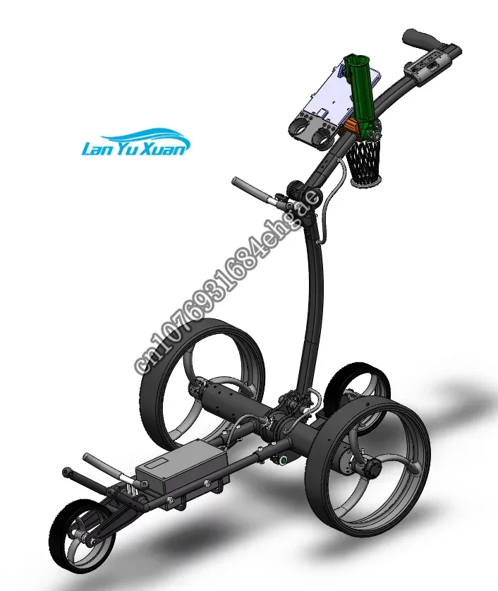 

24V DC литиевая батарея электрический привод дистанционное управление тележка для гольфа с USB-портом