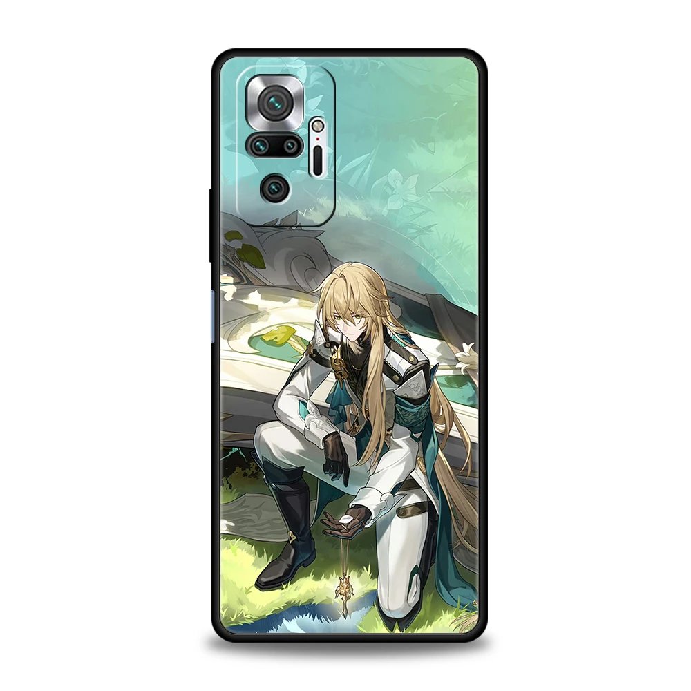 Honkai Star Rail Blade & Jing Yuan Themed Phone Case for Xiaomi Redmi Note – Stylish Protective Cover