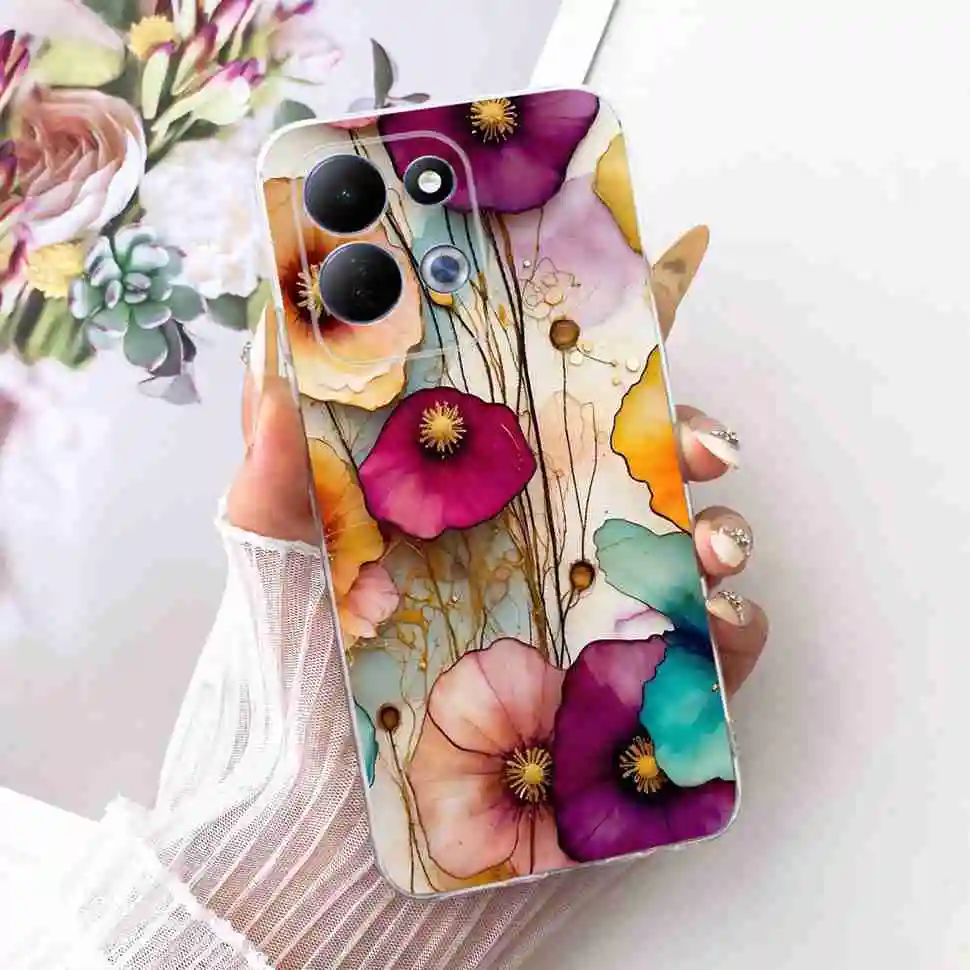 Beautiful Butterfly Silicon TPU Clear Soft Phone Case Cover