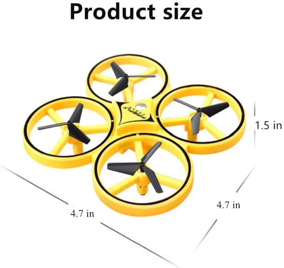 UFO RC Mini Quadcopter Induction Drone Remote Sensing Gesture Aircraft Best Drone Cameras Online