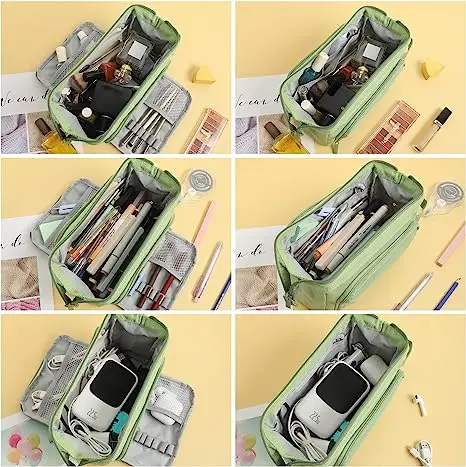 Astuccio Portapenne Kawaii Di Grande Capacità Pencil Organizer Case Per