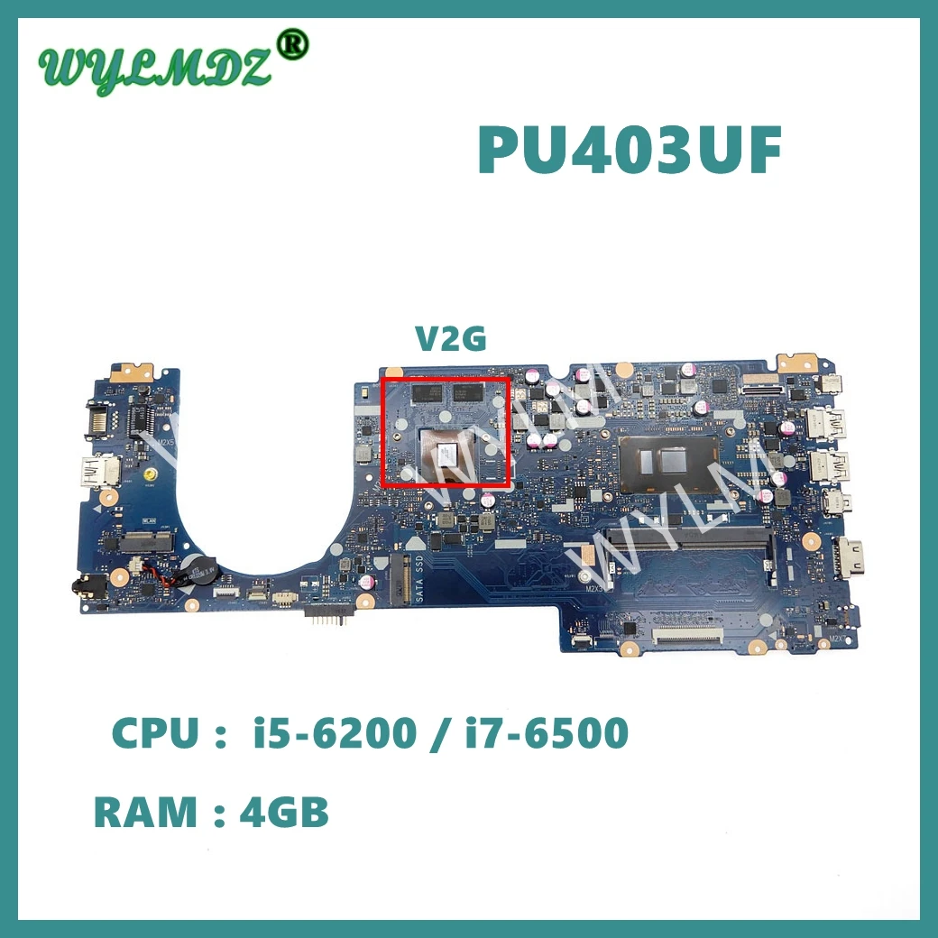 

Материнская плата для ноутбука PU403UF, PU403UF PU403U с процессором i5