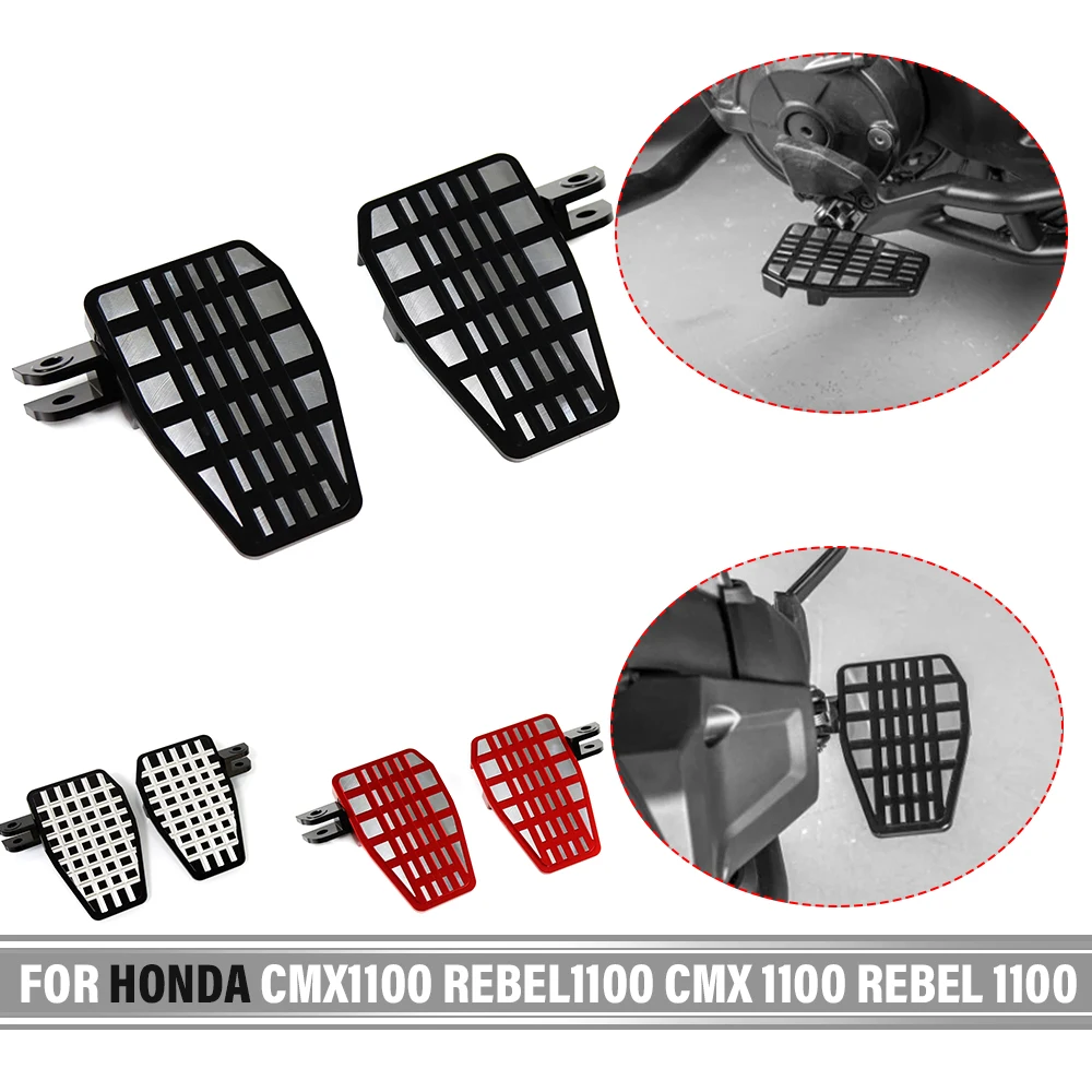 

Для Honda CMX1100 REBEL 1100 CMX 1100 REBEL 1100 аксессуары для мотоциклов заготовка широкие подножки педали для ног увеличение подножки