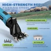Wireless 6 Speed Adjustable 13 Teeth Electric Wool Pet Goat Hair Scissors Sheep Shearing Supplies Cut for Makita 18V Battery 3