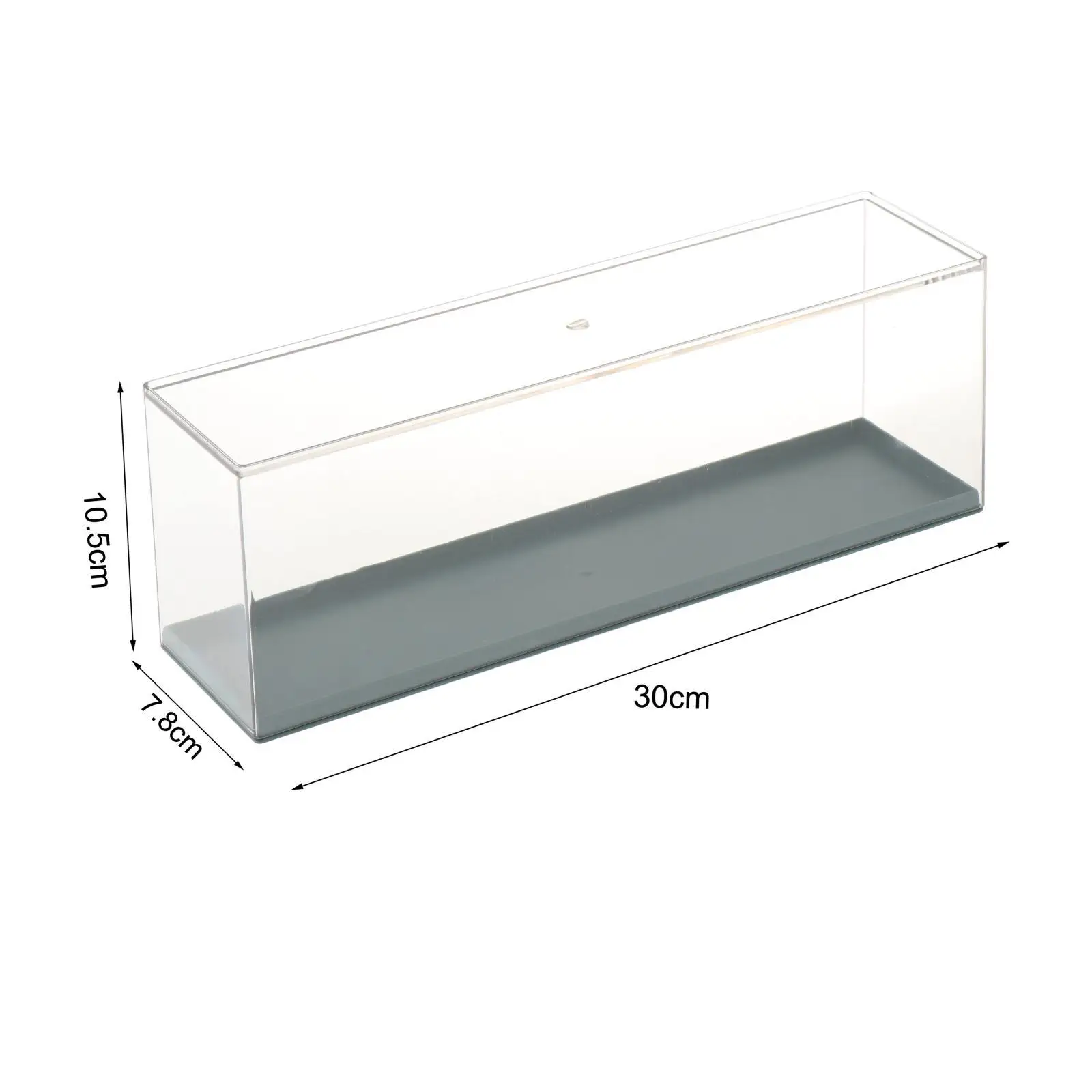 Display Box Detachable Shelves Figures Display Storage Case Figures Display Stand for Display Model Small Figurines Dolls Figure