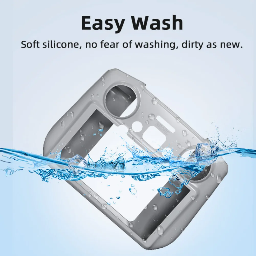 Silicone Case for DJI RC 2 Mavic 4 Pro/Flip/NEO/Air 3S Mini 4 Pro Remote Control with Screen Protective Cover Sleeve Accessories