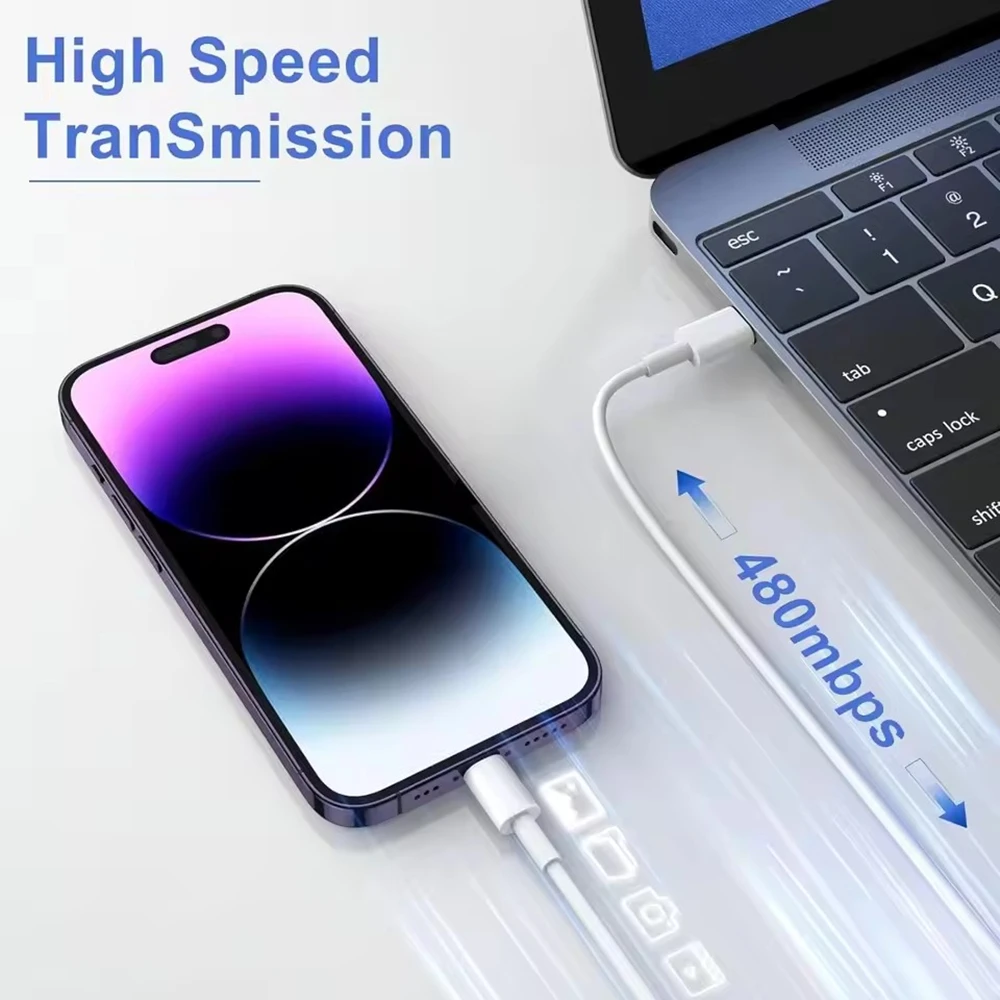 รูปสินค้า สายชาร์จ USB-C ชาร์จเร็ว สำหรับ iPhone 11/12/13/14 Pro Max