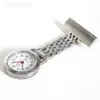 100pcs Wholesale Fashion Nurse Watches Women Pocket Watch Clip-on Heart Pendant Hang Quartz Clock For New Doctor Nurse Watches 4