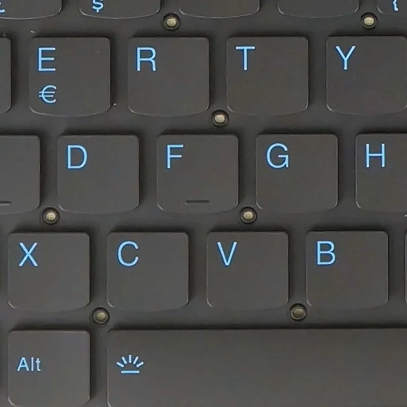 Teclado Azul Retroiluminado para Lenovo Legion Eua Espanhol Nórdico Checo Checo Francês Eua 17ach6h 17ith6 17imh6h 17imh05h 17imh05 - Imagem 5