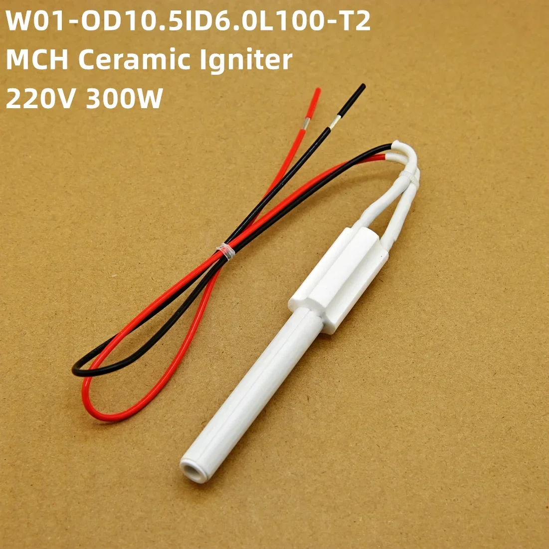 220V 300W Ceramic Igniter wood pellet oven Ignition rod biofuel heater fast Ignition energy saving high efficiency &Phi;10.5*100mm