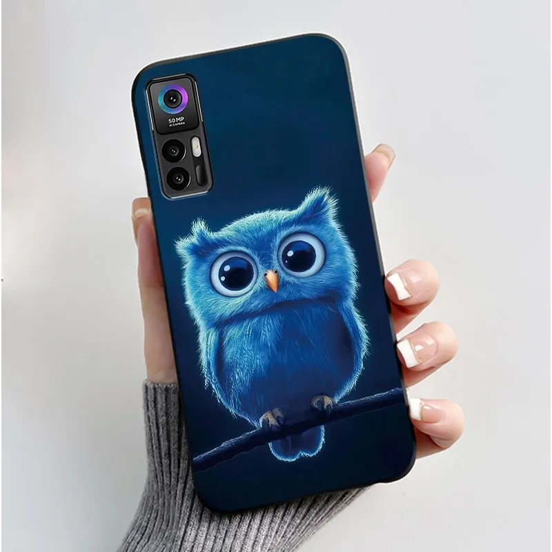 Cute Cats Shockproof Black Silicone Phone Case - Fun & Durable Protective Cover