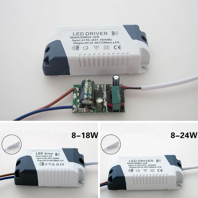 3 ~ 24 W adaptateur d'alimentation conducteur LED transformateur pour lampe  à L