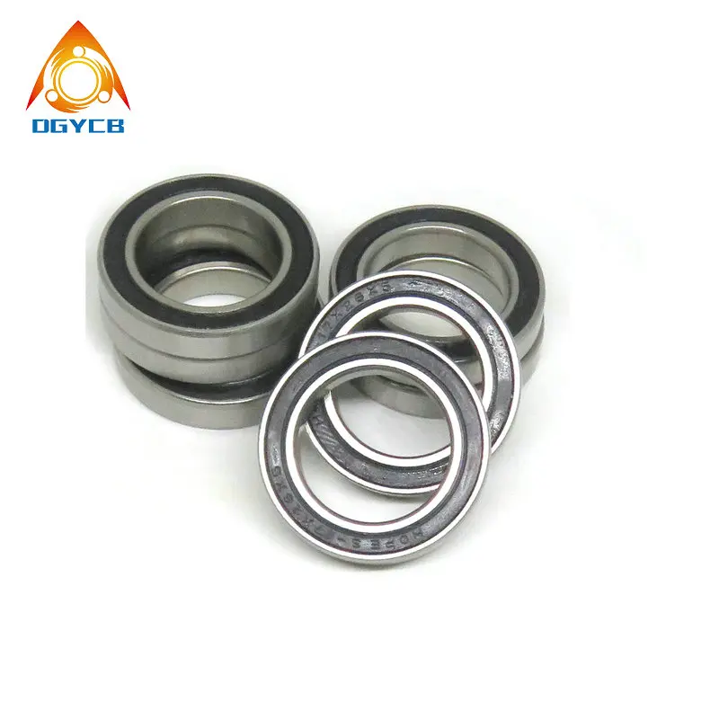 1pcs S6803C-2RS 17x26x5 mm Stainless Steel Hybrid Ceramic Bearing 6803 ...