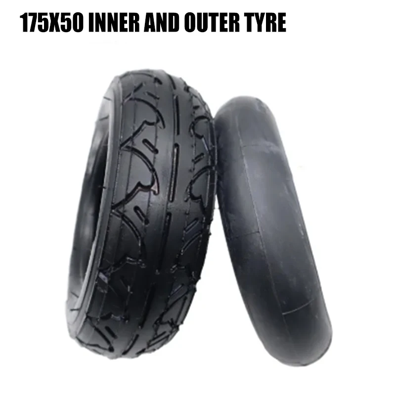 175x50 Electric Scooter Tire Fits 7 Inch Wheelchair Stroller Replacement
