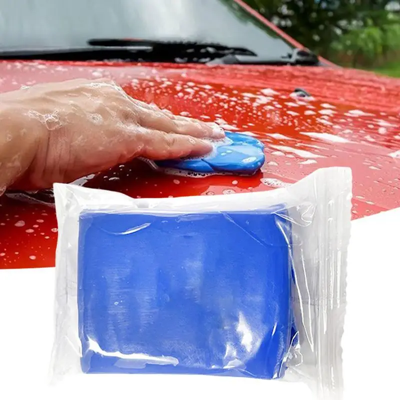 Car Wash Mud Car Decontamination Clay 100g Multifunctional Automotive Interior Cleaner Mud Dust Cleaning Clay For Vehicles