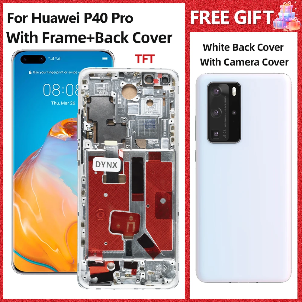 6.58 TFT Per Huawei P40 Pro Display LCD Touch Screen