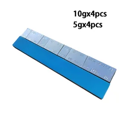 Heavy - Duty Galvanized Iron Tire Balance Weights - Set of 2 (Mixed 2pcs)