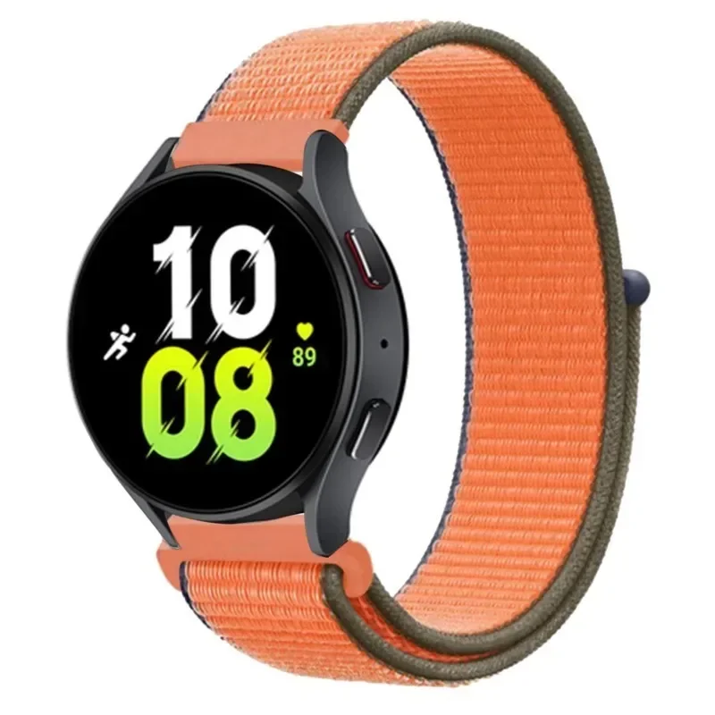Nylon Sport Loop Bracelet, 22mm/20mm Strap, Universal Smartwatch Band