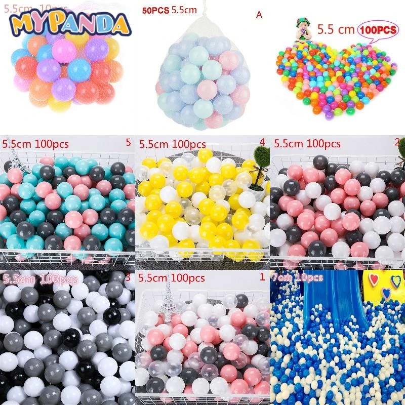 Pelotas de plástico de colores para bebés, pelotas de plástico para piscina  de agua, piscina de