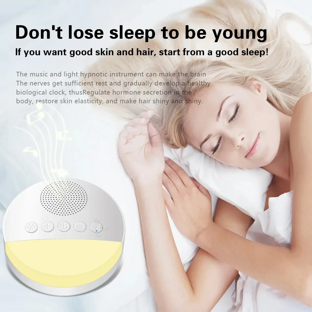 Description Picture 6 of itemBaby Noise Sound Machine Soothing Nature Soundscapes Portable Relaxed Therapy Device Wellness Meditation Naps Travel Sleep Aid