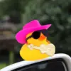 Car Rubber Duck Car Duck Decoration Dashboard Car Ornament for Car Dashboard Decoration Accessories 3