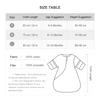 Sleeping Bag For Babies 0-24Months Thicker Winter Sleep Sack Removable Sleeves Kids Anti-Kick Prevent Cold Baby Blanket 3.5Tog 6