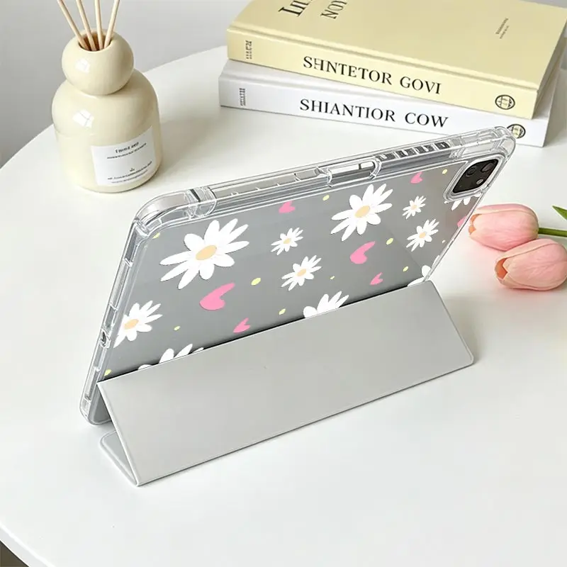 TPU Bumper Tri-Fold Protective Tablet Case