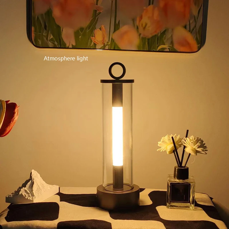 Outdoor Camping Light USB Charging Hanging Desktop Decoration Atmosphere Light LED Reading Bedroom Bedside Breathing Night