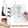 1pc Projection Drawing Copy Board Projector Painting Tracing Board Sketch Specular Reflection Dimming Bracket Montessori Toys 3