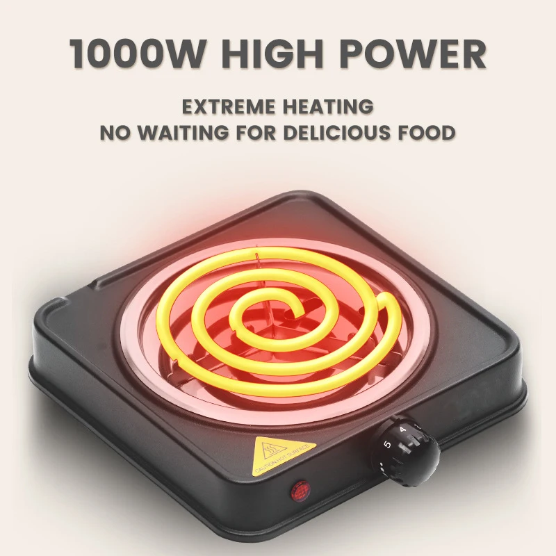 Hot Plate Electric Cooker Cooktop Stove 1 Mouths Electric iron for Cooking Plate 220v Coffee Heater Kitchen Home Appliances 4