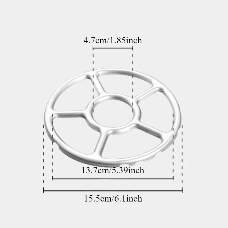 Small boiler rack Auxiliary rack Thickened pot pads Non-slip heat-resistant four or five claws universal gas cooker accessories gas stove accessories,cookware accessories