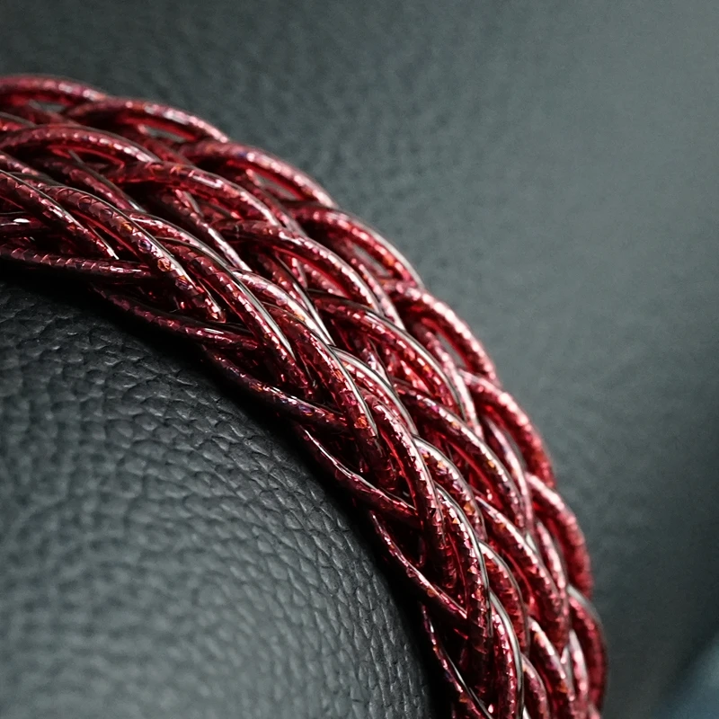 Zisin-フラッグシップマルチ要素hifiイヤホンアップケーブル、bravy f1