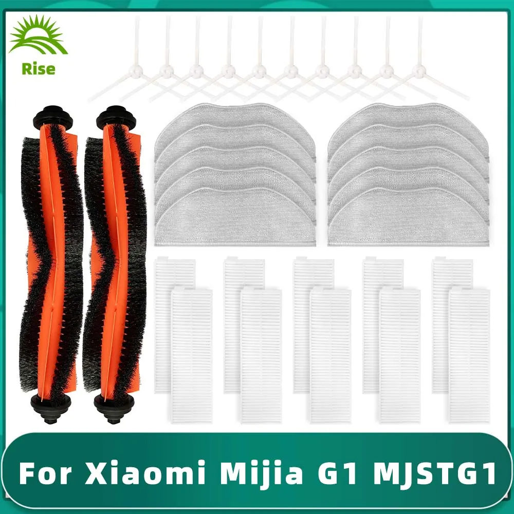 Mop Peça de Substituição para Xiaomi Mijia Escova Lateral Principal Filtro Hepa Robot Aspirador Acessório Mjstg1 mi Mijia mi Acessório