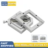 90x90mm BGA PCB Chips Solder Ball Rework Repair Jig BGA Reballing Station Stencils Template Holder Fixture for BGA Reballing 1