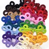 10 Pairs Chinese Frog Closures Buttons Knot Fastener for Cheongsam Tang Suit Traditional Handcraft Decor 1
