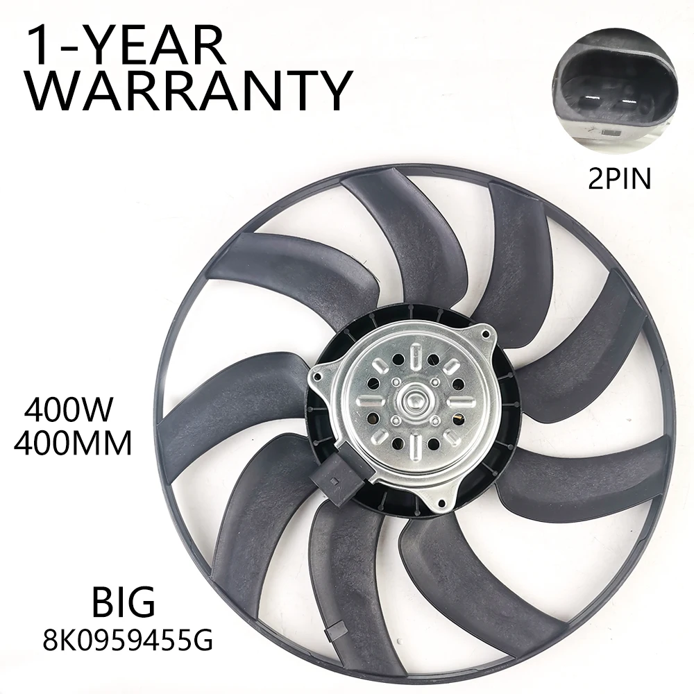 Kühler Fan 8K0959455F 8K0959455G FÜR Audi A4 S4 A6 S6 A7 Q5