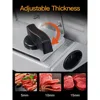 Meat Slicer, 200W Electric Food Slicer with 2 Removable 7.5" Stainless Steel Blades and Stainless Steel Tray 5