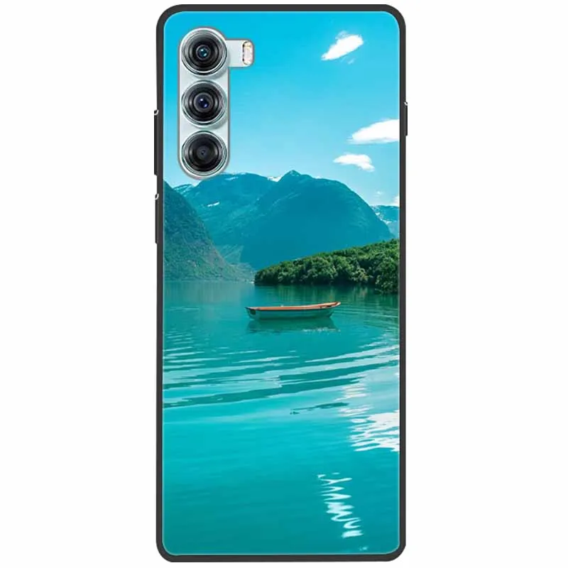 Sleek Black Silicone Protective Case with Soft Cover and Cute Design