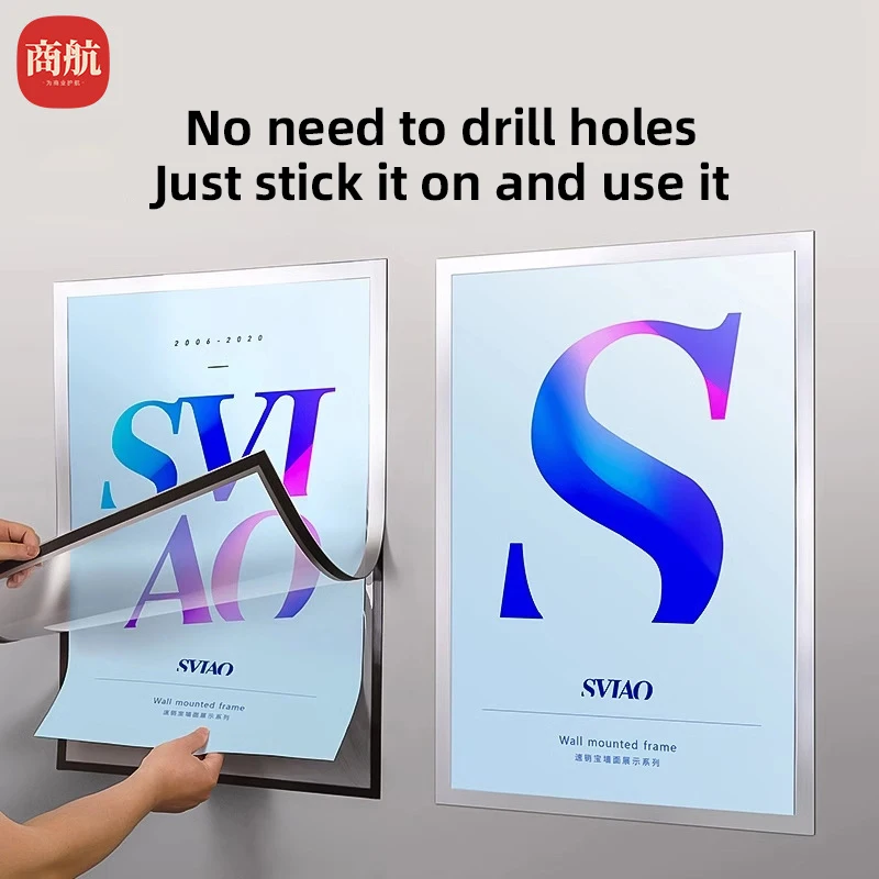 A4/A3 pvc poster display frame advertisement photo frame notice description for certificate document character profile display