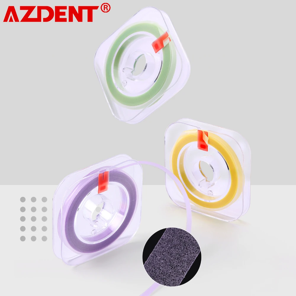 Azdent 1 Roll Dental Polishing Strip 6m*4mm Resin Teeth Grinding