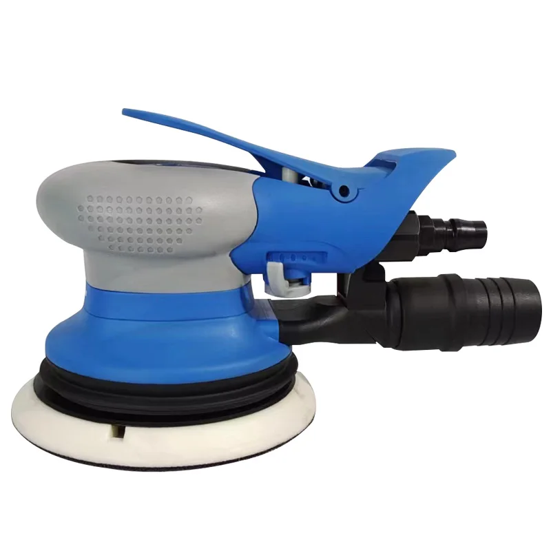 5 Inch 8 Holes PANDAS Pneumatic Sander Industrial Polishing Car Beauty Waxing Dry Grinding Car Furniture Hardware Mechanical
