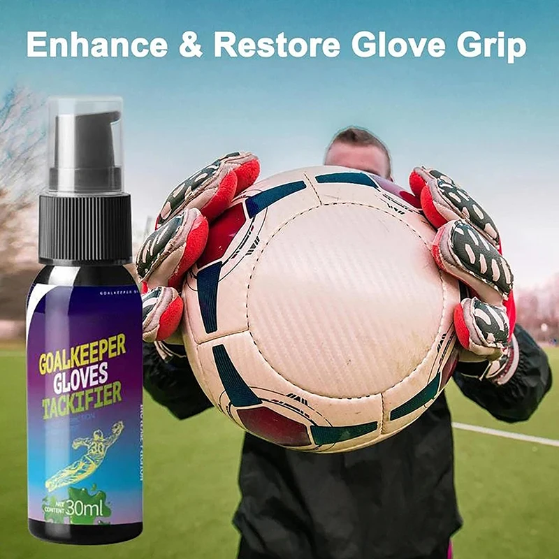 30mlGlueGloveEnhancedStickyGoalkeeperGloveSprayFootballGripSprayGoalkeeperGloves