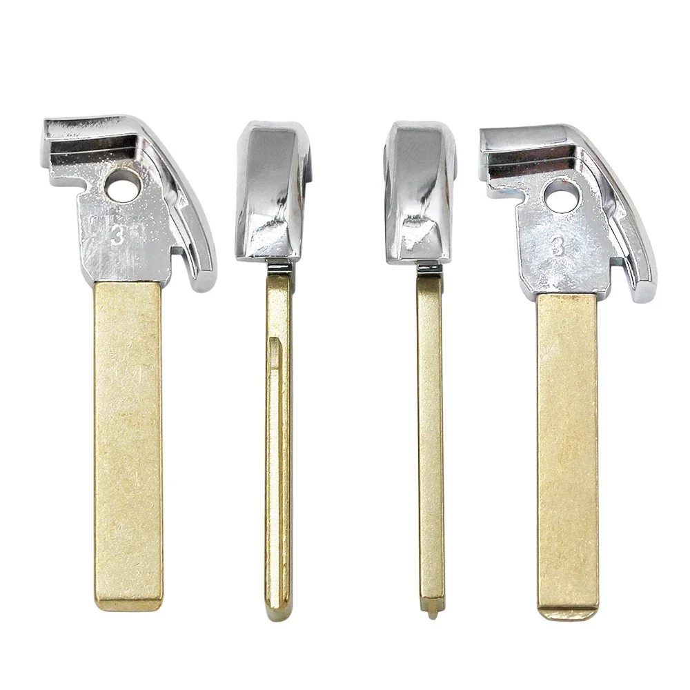 Ecusells Small Key Uncut Blade For Peugeot 208 308 508 3008 5008 HU83 Emergency Key with Groove Kind or VA2 without Groove Kind