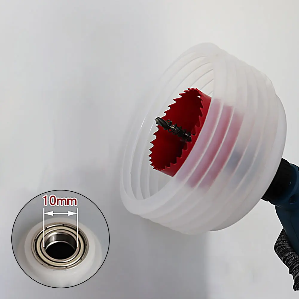 

Ash Bowl Drill Dust Cover Easy Operate Hole Saw Accessories Elastic Sealing Electric Drill Dust Collector Power Tool Accessories