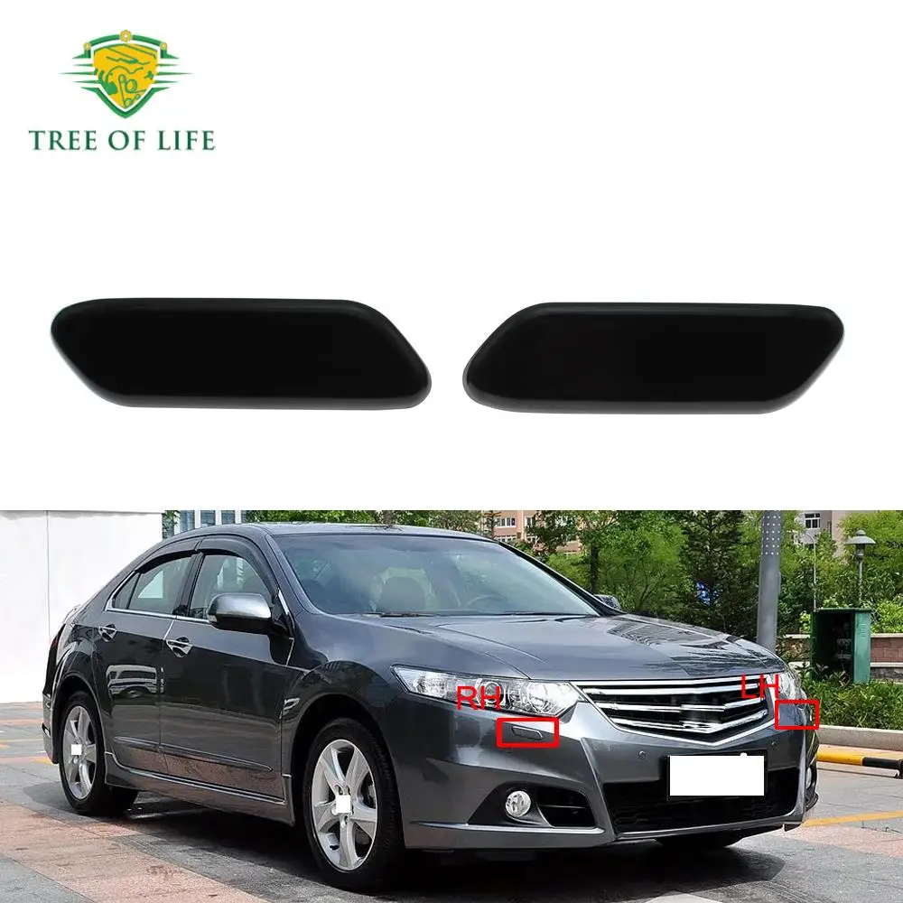 

For HONDA ACCORD Euro CU1 CU2 SPIRIOR 2008 2009 2010 2011 2012 Front Bumper Headlight Washer Spray Cleaning Actuator Cover Cap